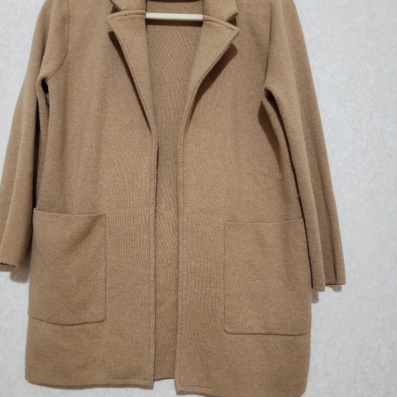 J.CREW NUDE-TAN CARDIGAN...SIZE:XS - Picture 3 of 8